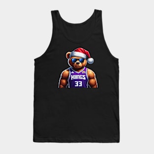 Sacramento Kings Christmas Tank Top